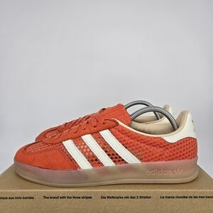 New adidas Gazelle Indoor Glow Amber Off White JS0713 Women's Shoes Size 8